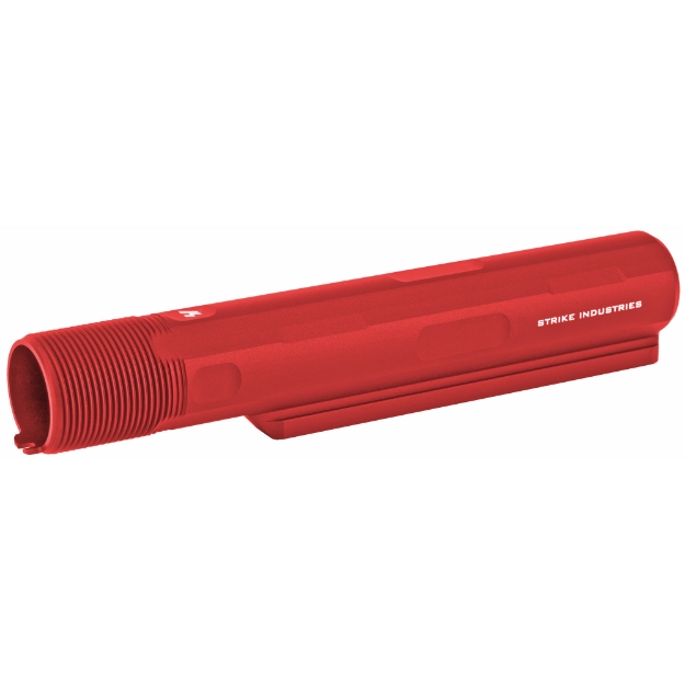 Picture of Strike Industries Advanced Receiver Extension  Red  Fits AR Rifles SI-AR-ARE-T7-RED