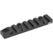 Picture of Strike Industries LINK  Rail Section  7 Slots  Includes QD Attachment Point  Fits M-LOK/KeyMod Rail Systems  Black SI-Link-RS-7-QD-BK