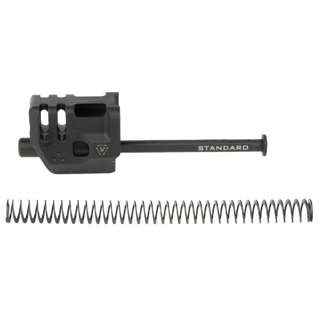 Picture of Strike Industries Mass Driver Comp  9MM  For Glock 17 Gen 4  Includes Recoil Spring/Guide Rod/Guide Rod Fitment Washer/Guide Rode Head  Black SI-G4-MDCOMP-S