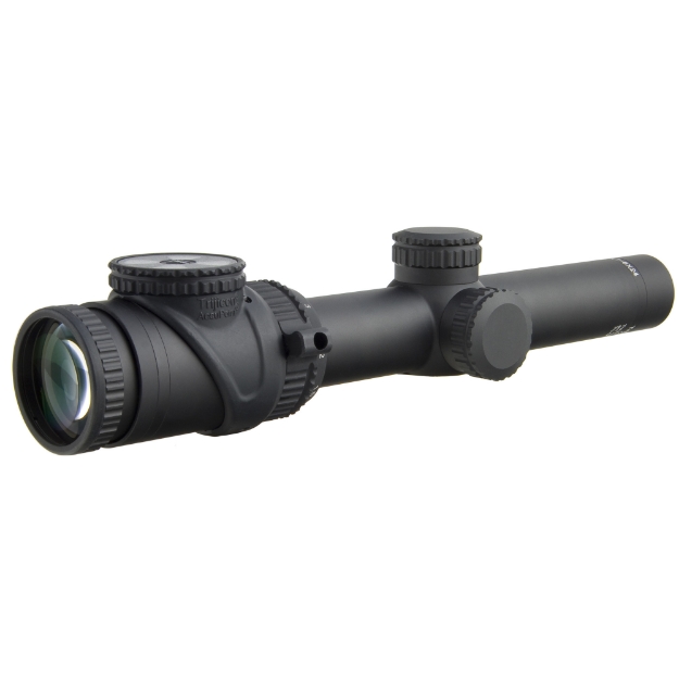 Picture of Trijicon AccuPoint  Rifle Scope  1-6X24mm  Circle-Cross with Green Dot  Matte  30mm TR25-C-200086