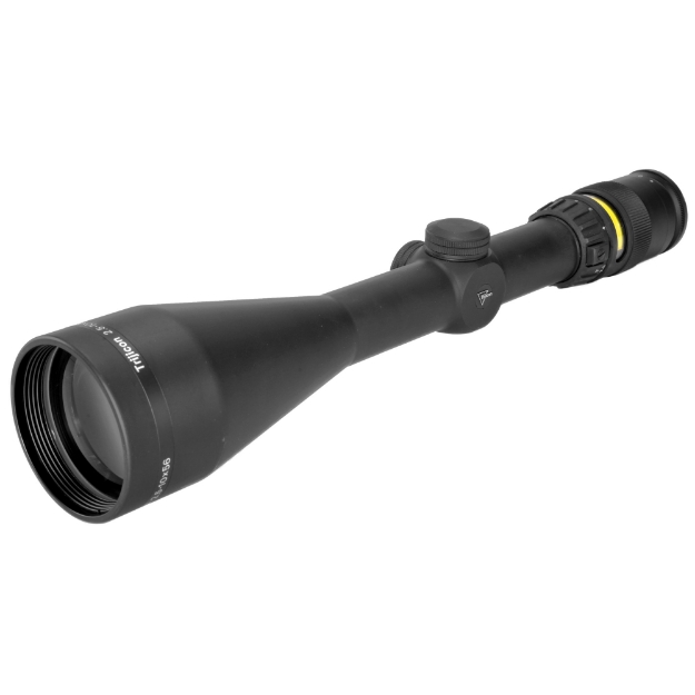 Picture of Trijicon AccuPoint 2.5-10x56mm Riflescope MIL-Dot Crosshair with Amber Dot  30mm Tube  Matte Black  Capped Adjusters TR22-2