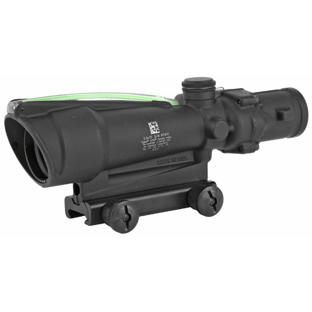 Picture of Trijicon ACOG  3.5x35  Dual Illuminated  Green Chevron BAC .223 Flattop Reticle  With TA51 Mount TA11F-G