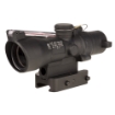 Picture of Trijicon ACOG  3X24mm  Dual Illuminated Red Horseshoe/Dot 223/55 Grain  Includes Q-LOC Mount  Matte Finish  Black TA50-C-400348