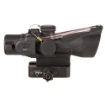 Picture of Trijicon ACOG  3X24mm  Dual Illuminated Red Horseshoe/Dot 223/55 Grain  Includes Q-LOC Mount  Matte Finish  Black TA50-C-400348