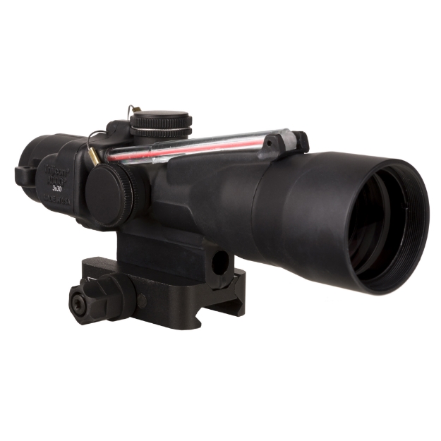 Picture of Trijicon ACOG  3X30mm  Dual Illuminated Red Crosshair .300BLK/220 Grain  Includes Q-LOC Mount  Matte Finish  Black TA33-C-400383