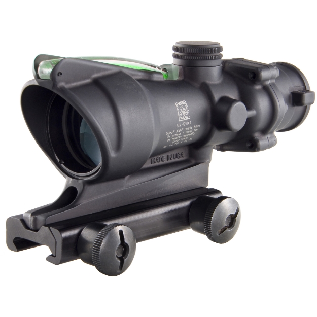 Picture of Trijicon ACOG  4x32  Green Dual Illuminated  .223 Chevron Reticle  With TA51 Mount TA31F-G