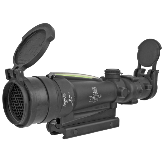 Picture of Trijicon ACOG 3.5x35 Scope  Dual Illuminated Green Horseshoe/Dot M249 Ballistic Reticle with TA51 Mount and ARD TA11MGO-M249
