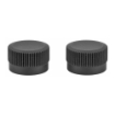 Picture of Trijicon ACOG Adjuster Caps  Fits 1.5x16S  1.5x24  2x20  3x24 and 3x30 Models  Black Finish AC10005