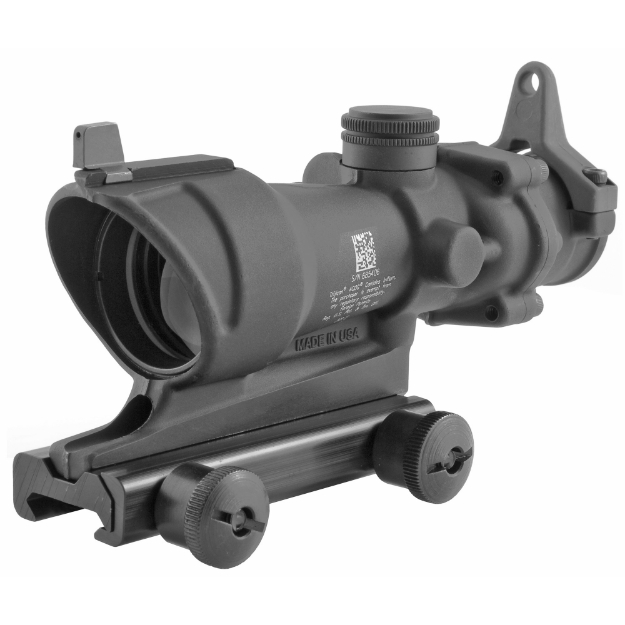 Picture of Trijicon ACOG Rifle Scope  4X32  .308 Amber Center Illumination for M4A1  Flat Top Adapter  Backup Iron Sights and Dust Cover TA01NSN-308