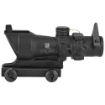 Picture of Trijicon ACOG Rifle Scope  4X32  Amber Center Illumination for M4A1  Flat Top Adapter  Backup Iron Sights and Dust Cover TA01NSN