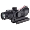 Picture of Trijicon ACOG Rifle Scope  4X32  Red Chevron Reticle  Includes Flattop Mount  Matte Finish TA31F