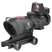 Picture of Trijicon ACOG Scope  Dual Illuminated Red Chevron .223 Reticle  With Colt Knob Thumbscrew Mount  LED 3.25 MOA Red Dot RMR Type 2 TA31-D-100549