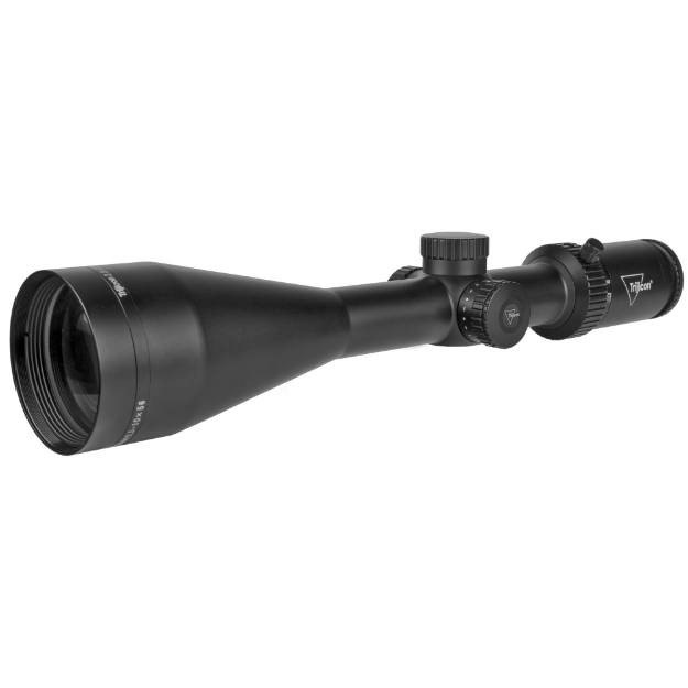 Picture of Trijicon Credo HX 2.5-10x56mm Second Focal Plane Riflescope with Red Standard Duplex  30mm Tube  Satin Black  Low Capped Adjusters CRHX1056-C-2900029