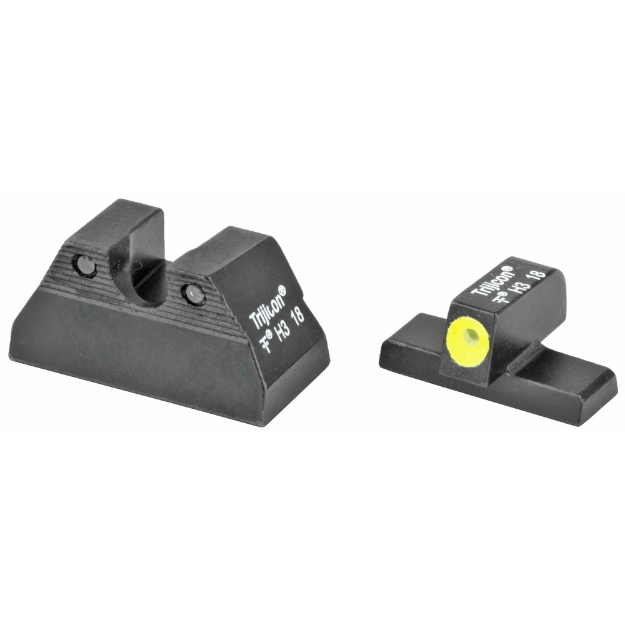 Picture of Trijicon HD Night Sights  Fits H&K USP Compact  Yellow Front  3 Dot Green Tritium HK108Y-600598