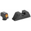 Picture of Trijicon HD Night Sights  Orange Front Outline  Fits Glock MOS 17/19/26/27/33/34 GL114-C-601089