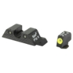 Picture of Trijicon HD XR Night Sight Set  3 Dot Green Tritium With Yellow Front Outline  Fits Glock 17/19/26/27/33/34 GL601-C-600835