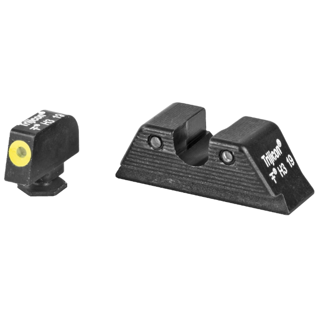 Picture of Trijicon HD XR Tritium Night Sight  Fits Glock MOS  Yellow Front Outline GL614-C-601091