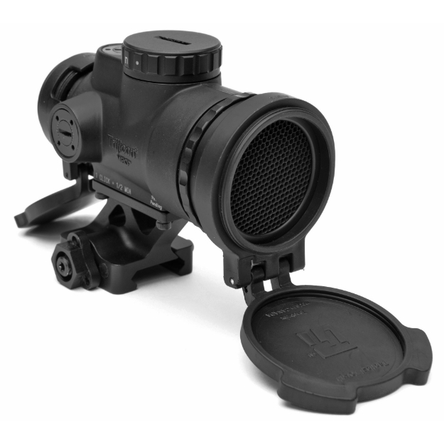 Picture of Trijicon MRO Patrol Red Dot  1X25mm  2.0MOA Dot  With Full Co-Witness Mount  Includes ARD and Flip Caps  Matte Finish MRO-C-2200019