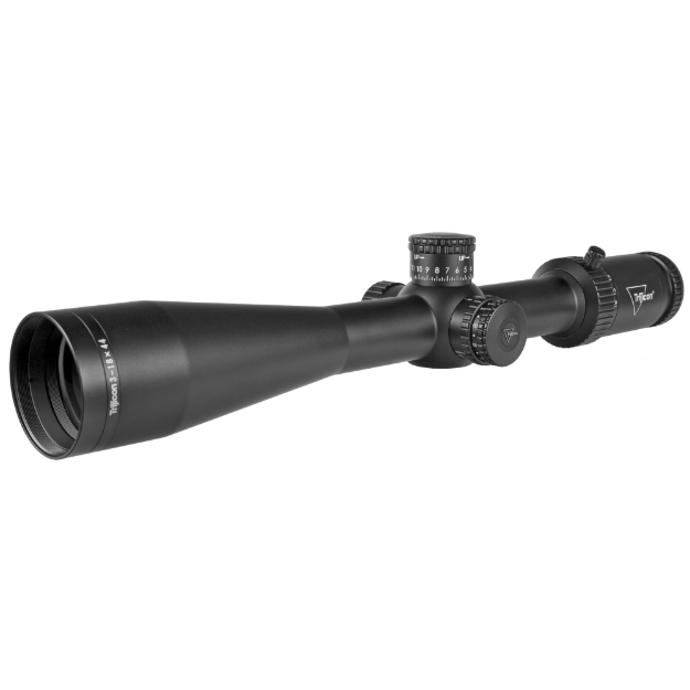 Picture of Trijicon Tenmile HX 3-18x44mm First Focal Plane Riflescope with MOA Precision Tree (Red/Green Illumination)  30mm Tube  Satin Black  Exposed Elevation Adjuster with Return to Zero Feature TMHX1844-C-3000001