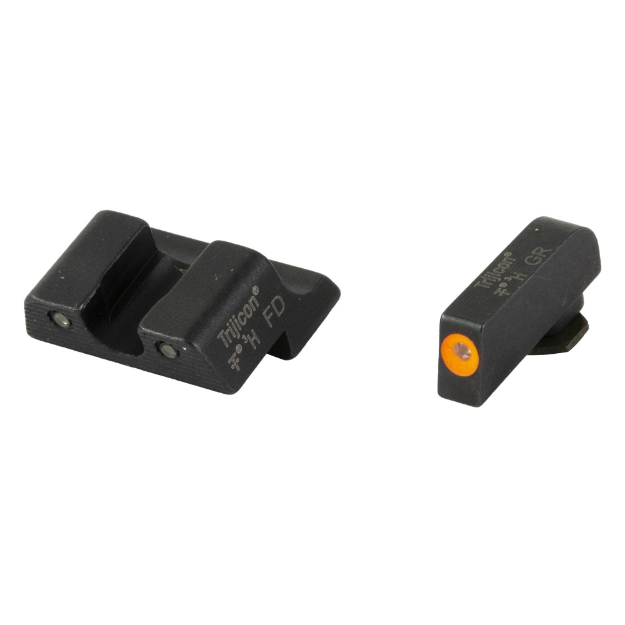 Picture of Trijicon Tritium HD XR Night Sight  Fits Glock 42 and 43  Orange Front  3 Dot GL613-C-600846