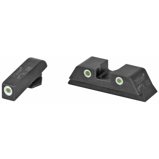 Picture of Trijicon Tritium Night Sight  Fits Glock 17 19 26 27 33 34  Green/Green  3 Dot GL01-600210