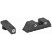 Picture of Trijicon Tritium Night Sight  Fits Glock 17 19 26 27 33 34  Green/Green  3 Dot GL01-600210