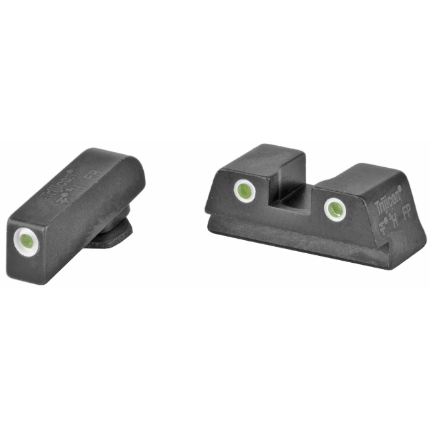 Picture of Trijicon Tritium Night Sight  Fits Glock 42 and 43  Green Finish GL13-C-600777