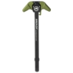 Picture of Aero Precision AR15 BREACH® Ambi Charging Handle w/ Large Lever - Black/OD Green