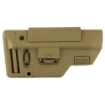 Picture of B5 Systems Collapsible Precision Stock  Coyote Brown  Long Length Cheek Riser CPS-1414