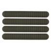 Picture of B5 Systems Rail Covers  4 Pack  Fits M-LOK Rails  Matte  Olive Drab Green RCM-1260