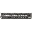 Picture of Bravo Company 10" ALPHA Keymod Rail  Fits AR Rifles  Aluminum Alloy  Includes BCM KeyMod Sling Mount and a BCM KeyMod Nylon Rail  Black BCM-KMR-A10-556-BLK