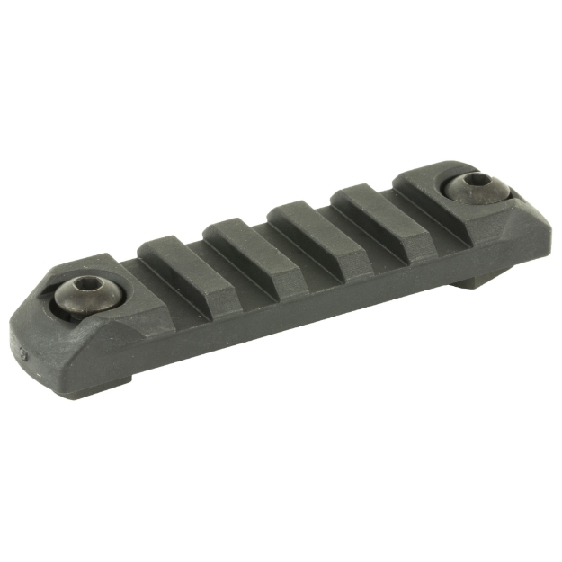 Picture of Bravo Company 3" Polymer Picatinny Rail Section  MLOK Compatible  Black BCM-MCMR-1913-N3-BLK