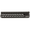 Picture of Bravo Company 9" ALPHA Keymod Rail  Fits AR Rifles  Aluminum Alloy  Includes BCM KeyMod Sling Mount and a BCM KeyMod Nylon Rail  Black BCM-KMR-A9-556-BLK