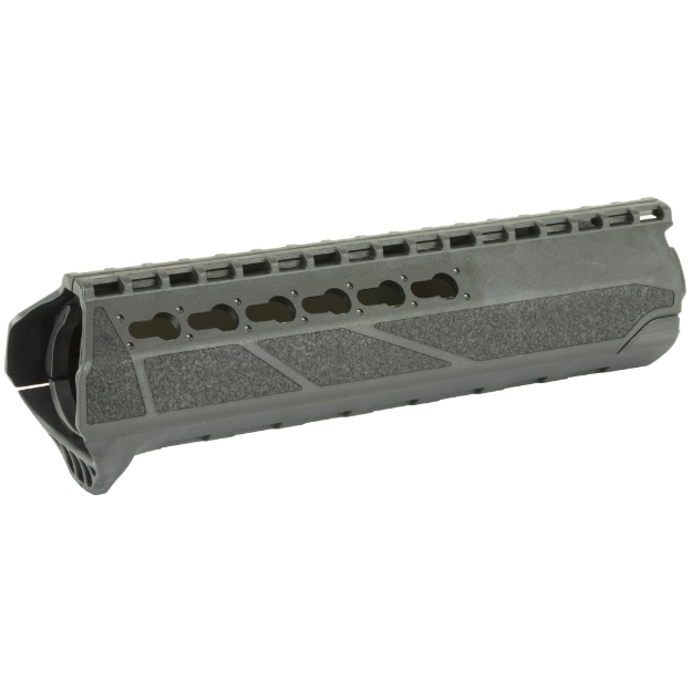 Picture of Bravo Company BCMGUNFIGHTER  Polymer KeyMod Rail (PKMR)  Mid Length  Fits AR Rifles  Fits Mid Length Gas Systems With Mil Spec Front Sight Base and Triangle M16 Style Hand Guard Retaining Cap  Black BCM-PKMR-MID-BLK