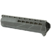 Picture of Bravo Company BCMGUNFIGHTER  Polymer KeyMod Rail (PKMR)  Mid Length  Fits AR Rifles  Fits Mid Length Gas Systems With Mil Spec Front Sight Base and Triangle M16 Style Hand Guard Retaining Cap  Black BCM-PKMR-MID-BLK