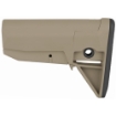 Picture of Bravo Company BCMGUNFIGHTER Mod 0 Adjustable Stock  Fits Mil Spec Buffer Tube  Flat Dark Earth BCM-GFS-MOD-0-FDE
