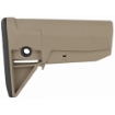 Picture of Bravo Company BCMGUNFIGHTER Mod 0 Adjustable Stock  Fits Mil Spec Buffer Tube  Flat Dark Earth BCM-GFS-MOD-0-FDE