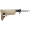 Picture of Bravo Company BCMGUNFIGHTER Mod 0 Stock Kit  SOPMOD (Widebody)  Receiver Extension  Quick Detach End Plate  Lock Nut Action Spring  Carbine Buffer  Flat Dark Earth BCM-GFSK-MOD0-SPMD-FDE