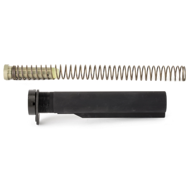 Picture of Bravo Company Stock Hardware Mount Kit  Fits AR Rifles  Mil-Spec Buffer Tube  Stock Kit Contains Buffer  Tube  Spring  & Hardware  Black BCM-STOCK-HARDWARE-KIT