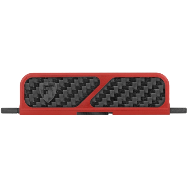 Picture of Fortis Manufacturing  Inc. Billet Dust Cover  Fits AR-15  Red AR15DstCvr-CF-RED