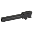 Picture of Fortis Manufacturing  Inc. Match Grade Barrel  For Glock  9MM  4"  Fits Glock 19 Gen 1-5 and 19X  Black Nitride Finish FM-G19-BLK