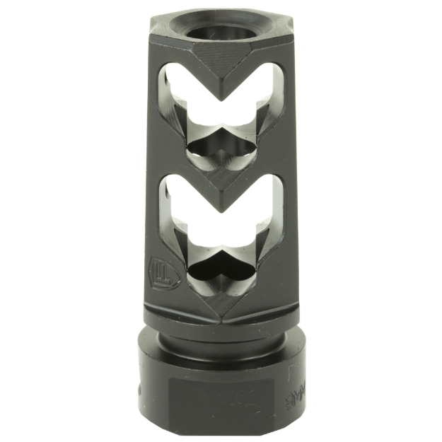 Picture of Fortis Manufacturing  Inc. Muzzle Brake  9MM  1/2X28  Black Finish 9MM-MB-BLK-28