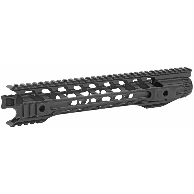 Picture of Fortis Manufacturing  Inc. Night Rail  12.875" Free Float Handguard  KeyMod  Fits AR-15  Black NTR-12-KM