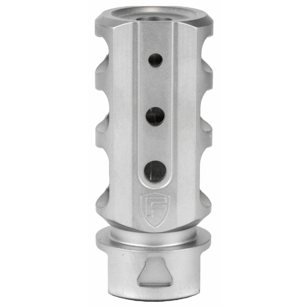 Picture of Fortis Manufacturing  Inc. RED Muzzle Brake  5.56MM  Fits AR15  Stainless Finish AR15-RED-M2-SS