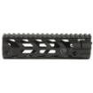 Picture of Fortis Manufacturing  Inc. REV II Free Float Rail System  Handguard  6.7"  Continuous Picatinny Top Rail  M-LOK at 3/6/9 O'clock  Does Not Include Barrel Nut  Anodized Black Finish REV-II-7-ML
