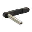 Picture of Fortis Manufacturing  Inc. Stainless Magazine Catch  Nitride Finish  Black  Magazine Catch Only AR15-MC-CS-BN