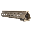 Picture of Geissele Automatics MK14  Super Modular Rail  Handguard  13.5"  M-LOK  Barrel Nut Wrench Sold Separately (GEI-02-243)  Gas Block Not Included  Desert Dirt Color  Product Finishes  Shade Variations and Other Imperfections Are Normal Due to the Manufacturing Process 05-573S