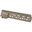 Picture of Geissele Automatics MK14  Super Modular Rail  Handguard  9.3"  M-LOK  Barrel Nut Wrench Sold Separately (GEI-02-243)  Gas Block Not Included  Desert Dirt Color  Product Finishes  Shade Variations and Other Imperfections Are Normal Due to the Manufacturing Process 05-578S