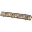 Picture of Geissele Automatics MK4  Super Modular Rail  Handguard  15"  M-LOK  Barrel Nut Wrench Sold Separately (GEI-02-243)  Gas Block Not Included  Desert Dirt Color  Product Finishes  Shade Variations and Other Imperfections Are Normal Due to the Manufacturing Process 05-315S
