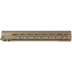 Picture of Geissele Automatics MK4  Super Modular Rail  Handguard  15"  M-LOK  Barrel Nut Wrench Sold Separately (GEI-02-243)  Gas Block Not Included  Desert Dirt Color  Product Finishes  Shade Variations and Other Imperfections Are Normal Due to the Manufacturing Process 05-315S